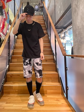 「STUD MUFFIN」｜yoshiaki matsufujiさん（メンズ・165cm）の夏コーディネート