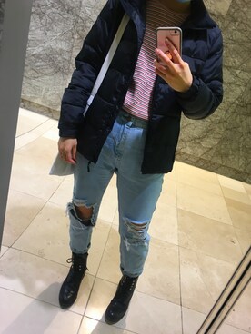 「GLASSONS（グラッソンズ）のアイテム」を使った、A__Kさん（レディース・163cm）の秋コーディネート