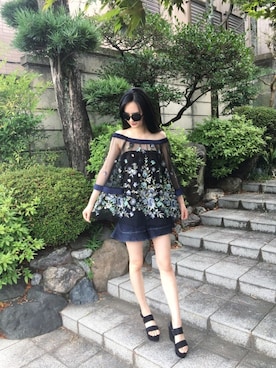 miaomiaoさん（レディース・164cm）の夏コーディネート