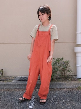 「DAISO（DAISO）のアイテム」を使った、きな☆ki_naさん（レディース・153cm）の夏コーディネート