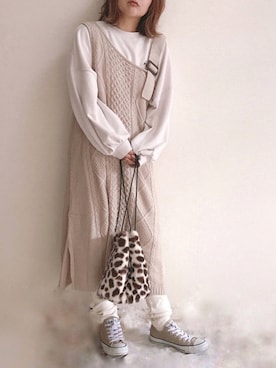 きな☆ki_naさん(レディース・153cm)の冬コーディネート