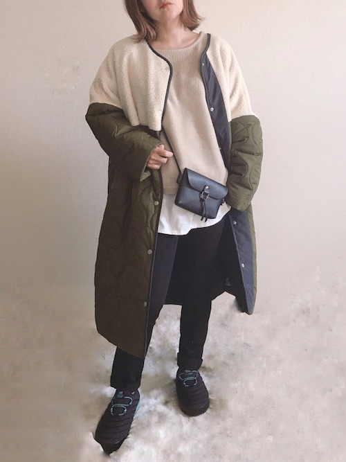 きな Ki Na Antiquaのダウンジャケット コートを使ったコーディネート Wear きな Ki Na Antiquaのダウンジャケット コートを使ったコーディネート Wear