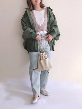 きな☆ki_naさん（レディース・153cm）の冬コーディネート