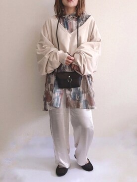 「SVEC（シュベック）のアイテム（バレエシューズ）」を使った、きな☆ki_naさん（レディース・153cm）の春コーディネート