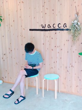 「SEVENDAYS=SUNDAY（セブンデイズサンデイ）のアイテム（チノパンツ）」を使った、koheyさん（メンズ・170cm）の夏コーディネート
