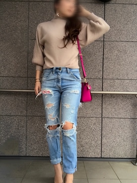 まいち⭐︎さん（レディース・161cm）の冬コーディネート