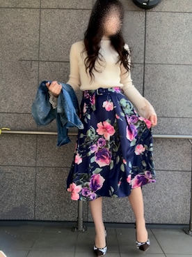 まいち⭐︎さん（レディース・161cm）の春コーディネート