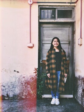 「OBdesign（オレンジベアー）のアイテム」を使った、wujinさん（レディース・151cm）の冬コーディネート