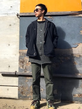 「白山ホワイトロード」｜Mitsuiさん（メンズ・176cm）の秋コーディネート