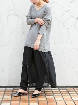 mietteさん(レディース・160cm)の秋コーディネート
