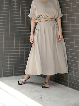 mietteさん（レディース・158cm）の夏コーディネート