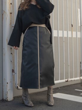 mietteさん（レディース・158cm）の冬コーディネート