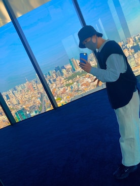 すけちゃんぽんさん（メンズ・167cm）の春コーディネート