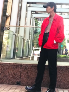 「BEAUTY&YOUTH UNITED ARROWS（ビューティーアンドユースユナイテッドアローズ）のアイテム（ナイロンジャケット）」を使った、yさん（メンズ・173cm）の春コーディネート