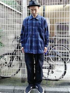 hiroshi omuraさん（メンズ・172cm）の秋コーディネート