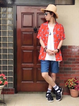 サマルさん(メンズ・175cm)の夏コーディネート