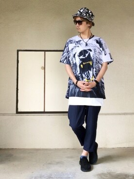 サマルさん(メンズ・175cm)の夏コーディネート