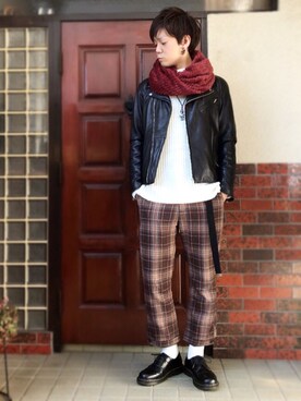 「クリスマスイブイブ」｜サマルさん（メンズ・175cm）の冬コーディネート