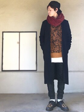 サマルさん（メンズ・175cm）の冬コーディネート