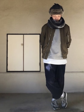 サマルさん（メンズ・175cm）の冬コーディネート