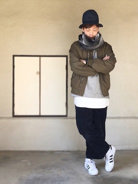サマルさん（メンズ・175cm）の冬コーディネート
