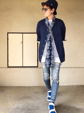 サマルさん（メンズ・175cm）の春コーディネート