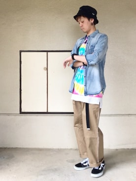 サマルさん(メンズ・175cm)の春コーディネート