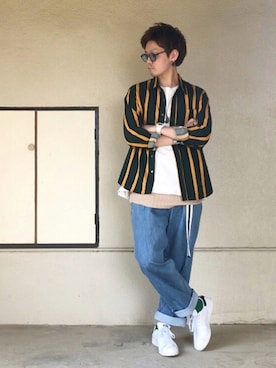 サマルさん（メンズ・175cm）の春コーディネート