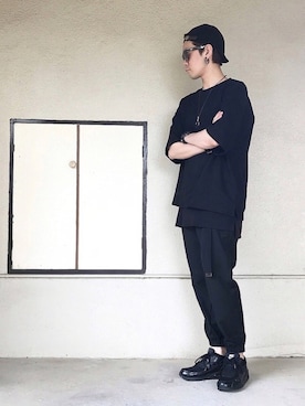 「ZIP FIVE（ジップファイブ）のアイテム（キャップ）」を使った、サマルさん（メンズ・175cm）の春コーディネート