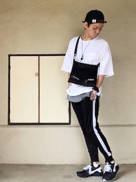 「ZIP FIVE（ジップファイブ）のアイテム（キャップ）」を使った、サマルさん（メンズ・175cm）の夏コーディネート