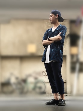 「ミッキー」｜サマルさん（メンズ・175cm）の夏コーディネート