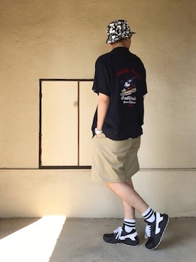 「ミッキー」｜サマルさん（メンズ・175cm）の夏コーディネート