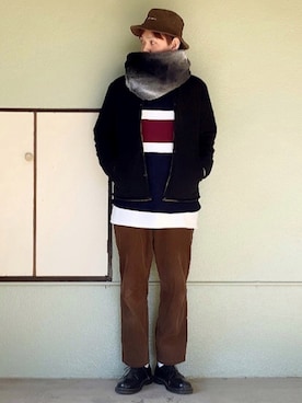 サマルさん(メンズ・175cm)の冬コーディネート