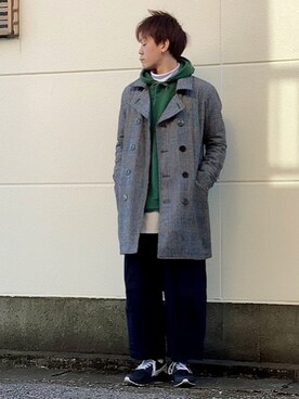 「and it_（アンドイット）のアイテム」を使った、サマルさん（メンズ・175cm）の冬コーディネート