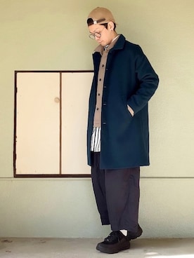 「and it_（アンドイット）のアイテム」を使った、サマルさん（メンズ・175cm）の冬コーディネート