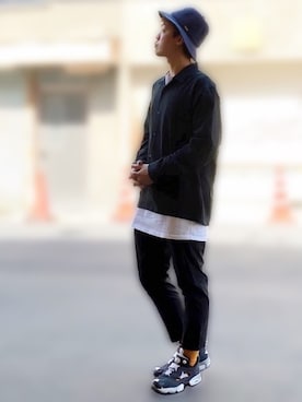「平成最後のWEARISTAセンバツ」｜「アイテム（スラックス）」を使った、サマルさん（メンズ・175cm）の春コーディネート