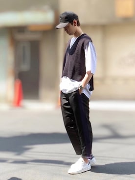 サマルさん（メンズ・175cm）の春コーディネート