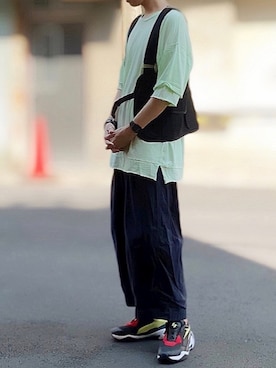「and it_（アンドイット）のアイテム」を使った、サマルさん（メンズ・175cm）の夏コーディネート