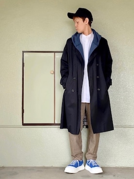 「Switfish（スイートフィッシュ）のアイテム」を使った、サマルさん（メンズ・175cm）の冬コーディネート