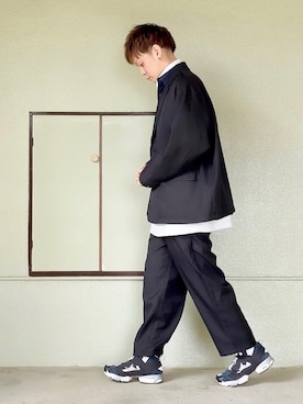 「FREAK'S STORE（フリークスストア）のアイテム（テーラードジャケット）」を使った、サマルさん（メンズ・175cm）の春コーディネート