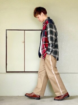 サマルさん（メンズ・175cm）の春コーディネート