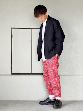 サマルさん（メンズ・175cm）の春コーディネート