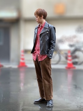 サマルさん(メンズ・175cm)の秋コーディネート