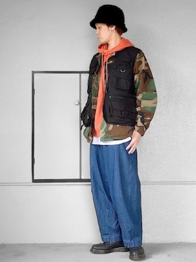 「DHOLIC（ディーホリック）のアイテム（トップス）」を使った、サマルさん（メンズ・175cm）の冬コーディネート
