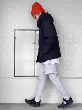 「DHOLIC（ディーホリック）のアイテム（トップス）」を使った、サマルさん（メンズ・175cm）の冬コーディネート