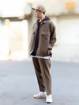 「DHOLIC（ディーホリック）のアイテム（トップス）」を使った、サマルさん（メンズ・175cm）の冬コーディネート