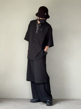 「ハット」｜「アイテム（セットアップ）」を使った、サマルさん（メンズ・175cm）の夏コーディネート