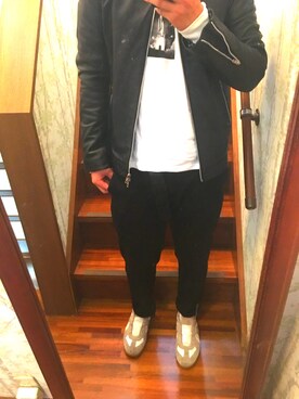 「collina（コリナ）のアイテム」を使った、しんすけさん（メンズ・174cm）の秋コーディネート