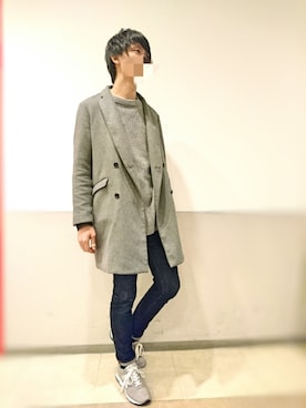 biwakenさん（メンズ・183cm）の冬コーディネート