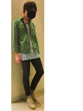 biwakenさん（メンズ・183cm）の春コーディネート